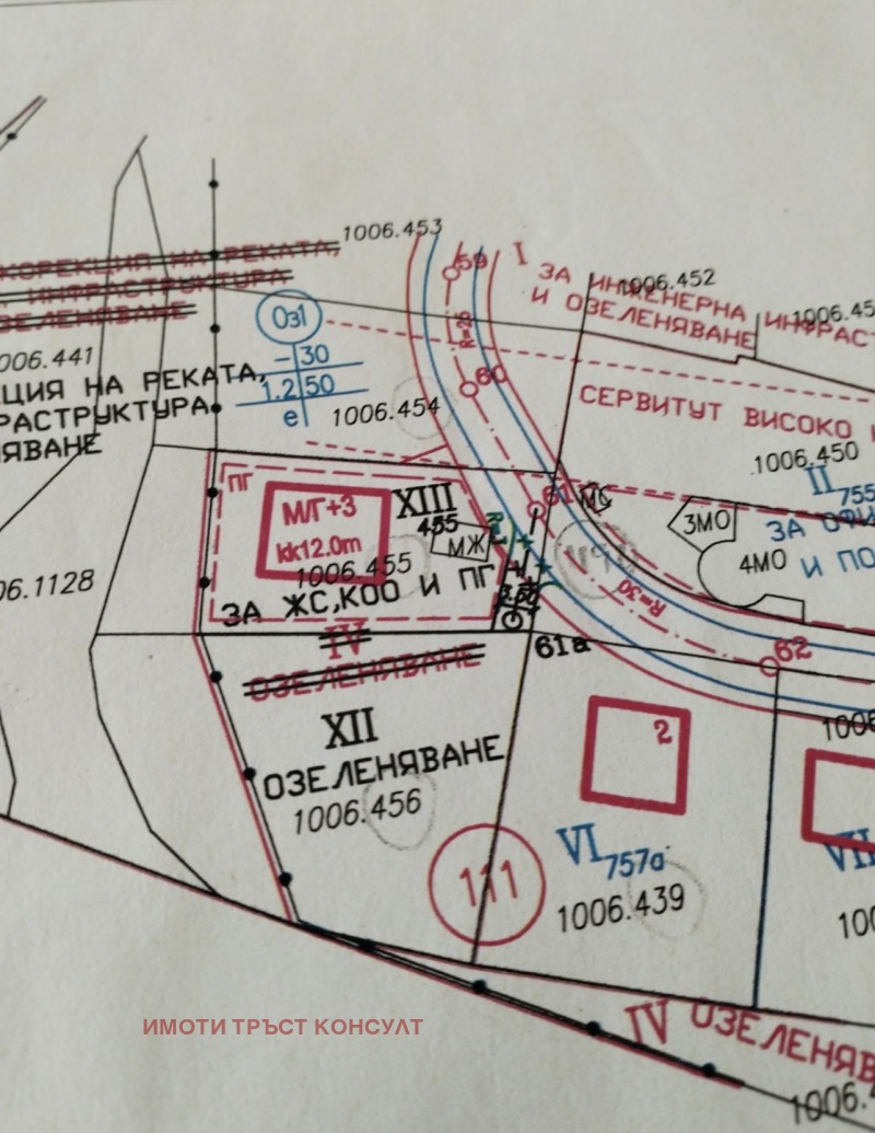 Продава ПАРЦЕЛ в град София, Манастирски ливади - 813 кв.м / 600 000 € » 1 173 498.00 лв., ИМОТИ ТРЪСТ КОНСУЛТ