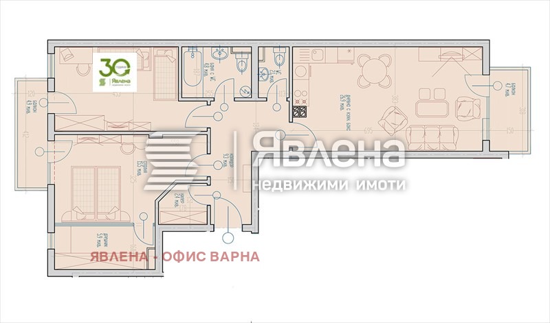 Продава 3-СТАЕН, гр. Варна, Виница, снимка 14 - Апартаменти - 56538432