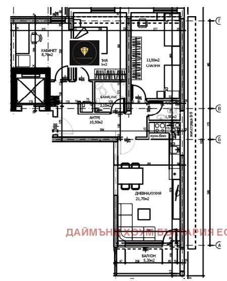 Продава  4-стаен град Пловдив , Тракия , 106 кв.м | 62933111 - изображение [2]