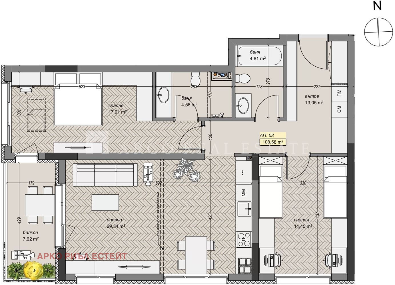Продава 3-СТАЕН, гр. София, Левски В, снимка 2 - Апартаменти - 53485870