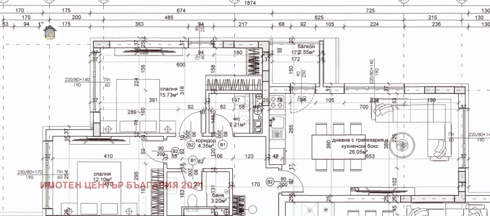 Продава 3-СТАЕН, гр. София, Овча купел 2, снимка 6 - Апартаменти - 54123899