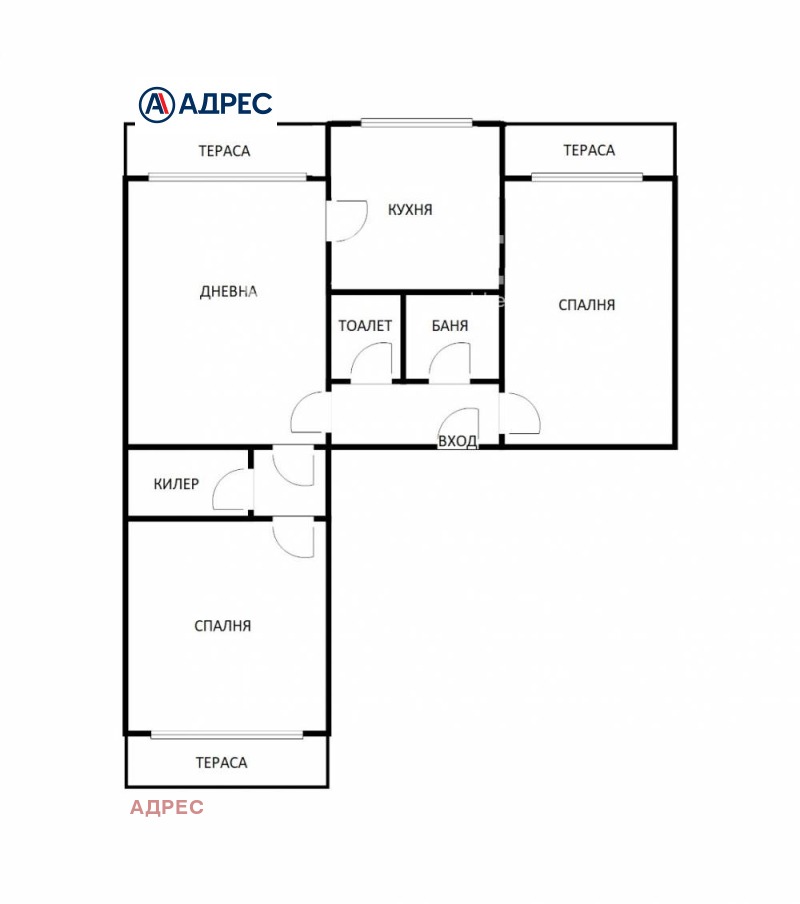 Продава  3-стаен град Варна , Чайка , 66 кв.м | 78690251 - изображение [4]