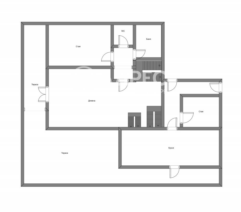 Продава КЪЩА, гр. София, гр. Банкя, снимка 2 - Къщи - 54367035