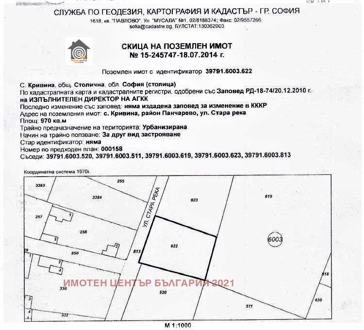 На продаж  Сюжет София , Кривина , 969 кв.м | 68294703 - зображення [3]