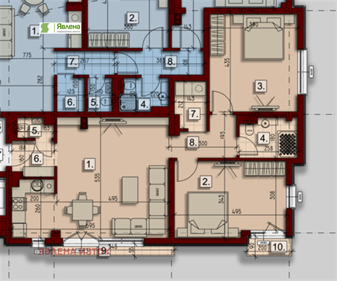 Продава 3-СТАЕН, гр. София, Люлин 10, снимка 2 - Апартаменти - 53795133
