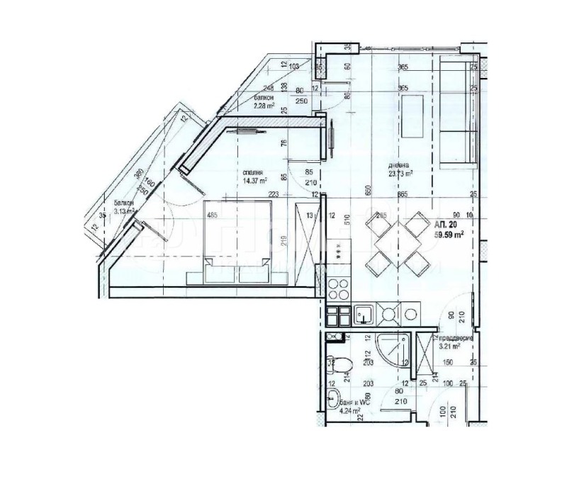 Продава 2-СТАЕН, гр. София, Левски В, снимка 10 - Aпартаменти - 48573967