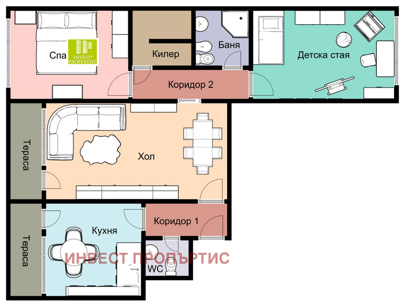 Продава 3-СТАЕН, гр. София, Люлин 5, снимка 15 - Апартаменти - 54898584