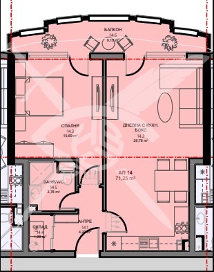 Продава 2-СТАЕН, гр. Поморие, област Бургас, снимка 1 - Aпартаменти - 48823615