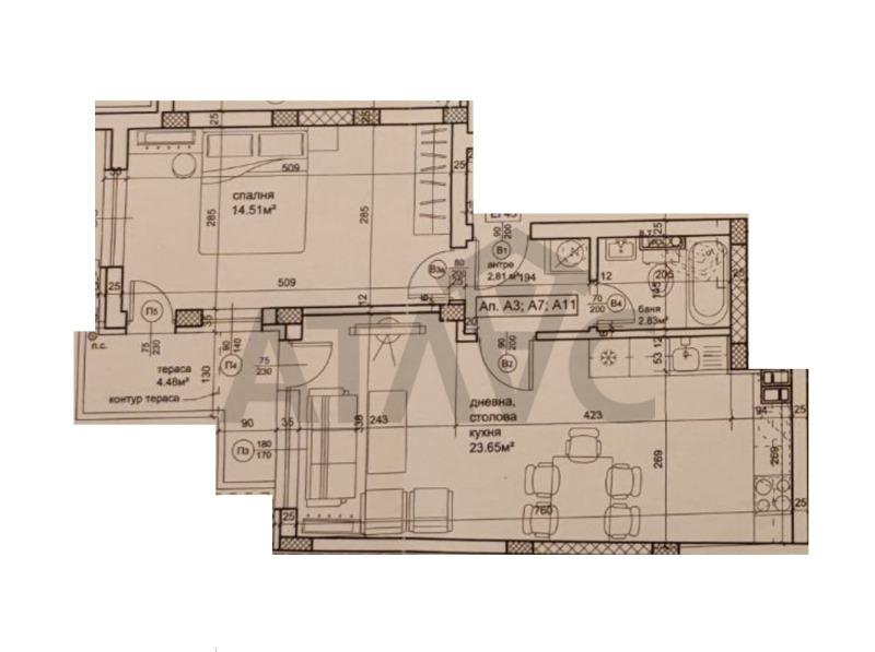 En venta  1 dormitorio Plovdiv , Jristo Smirnenski , 79 metros cuadrados | 16048668 - imagen [11]