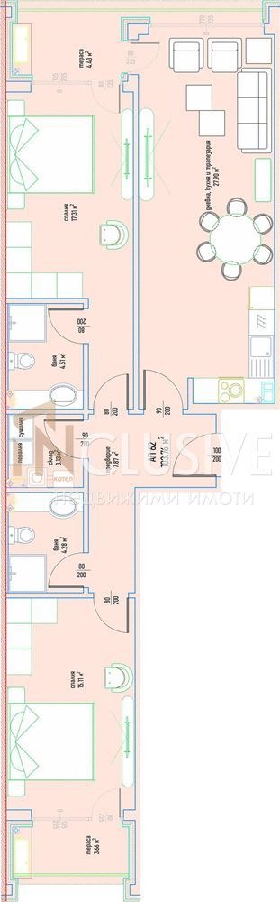 Продава 3-СТАЕН, гр. София, Малинова долина, снимка 5 - Aпартаменти - 49398136