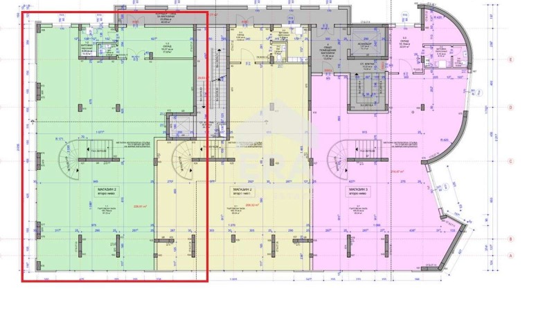 In vendita  Edificio industriale Ruse , Shirok tsentar , 266 mq | 68439602