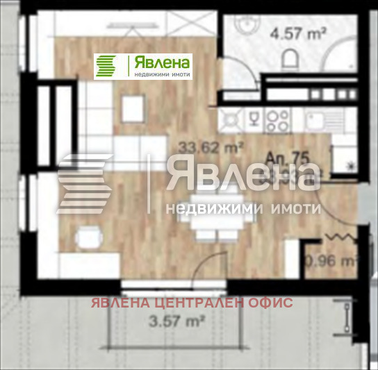 Продава  1-стаен град София , Сердика , 65 кв.м | 63541167 - изображение [6]