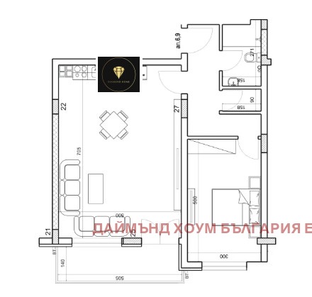 Продава 2-СТАЕН, гр. Пловдив, Младежки Хълм, снимка 2 - Aпартаменти - 48219924