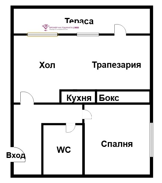 Продава 2-СТАЕН, гр. София, Гео Милев, снимка 3 - Апартаменти - 55068508