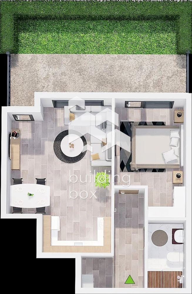 Продава 2-СТАЕН, гр. Пловдив, Христо Смирненски, снимка 2 - Апартаменти - 56205347