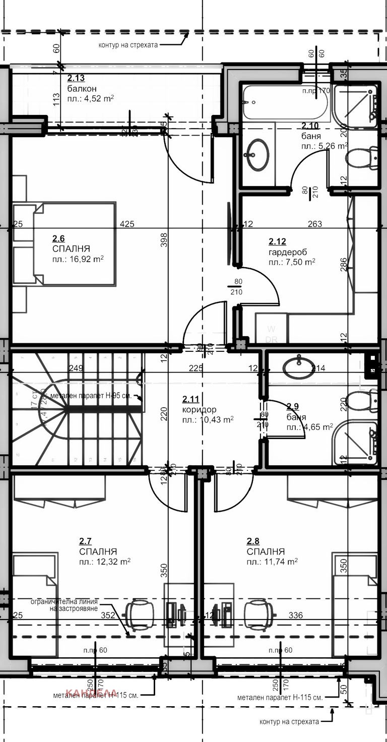 Продава КЪЩА, с. Белащица, област Пловдив, снимка 6 - Къщи - 54955532