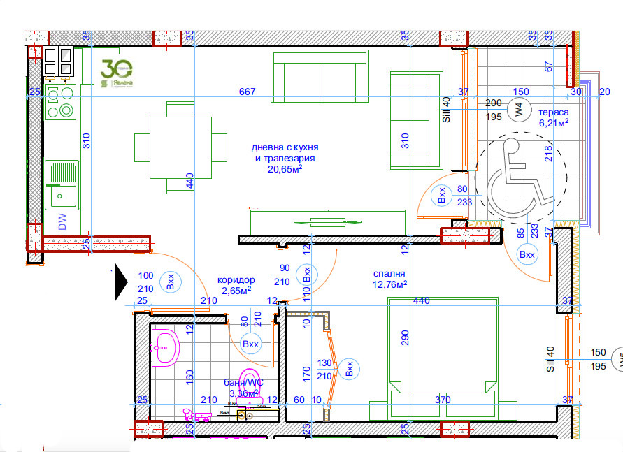 Продава 2-СТАЕН, гр. Варна, Погреби, снимка 8 - Апартаменти - 54481192