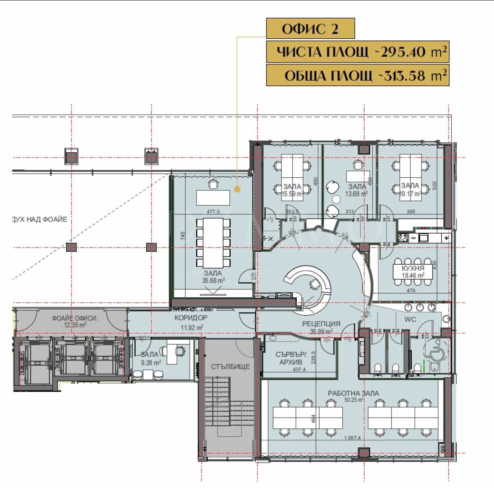Продава ОФИС, гр. София, Изгрев, снимка 3 - Офиси - 53539055