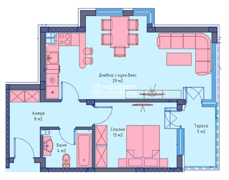 Продава 2-СТАЕН, гр. Пловдив, Център, снимка 2 - Aпартаменти - 43422087