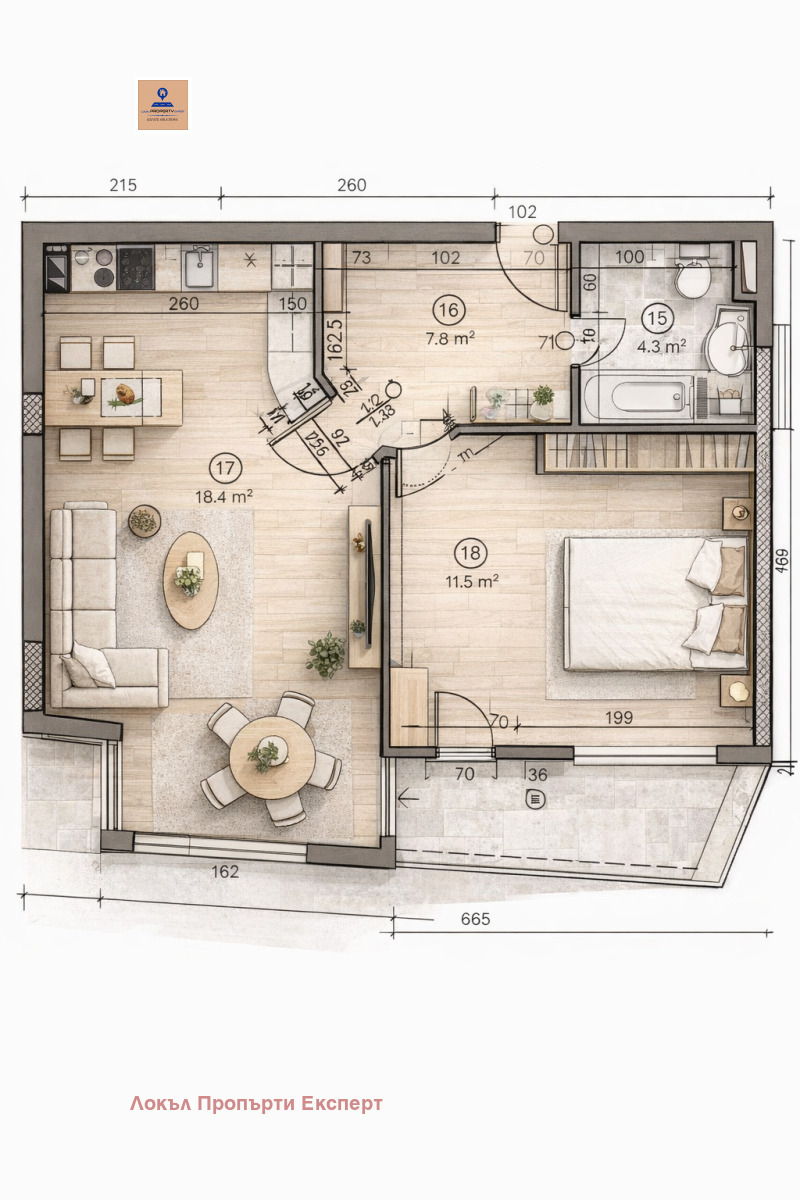 Продава 2-СТАЕН, гр. Банско, област Благоевград, снимка 2 - Апартаменти - 51367774