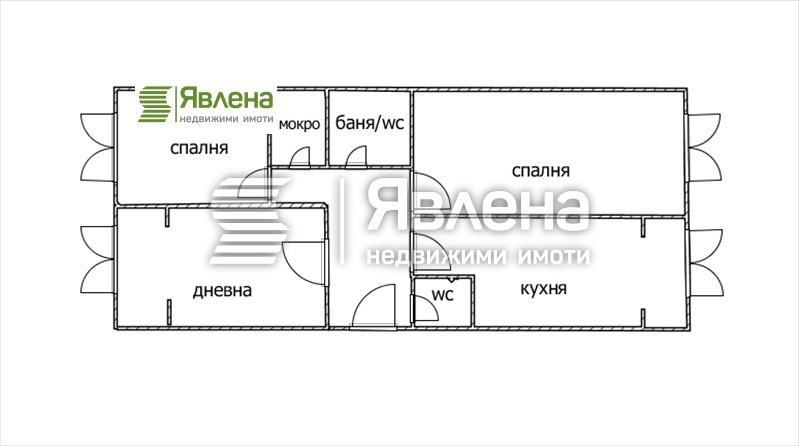 Til salgs  2 soverom Sofia , Fondovi sjilishta , 84 kvm | 78047923