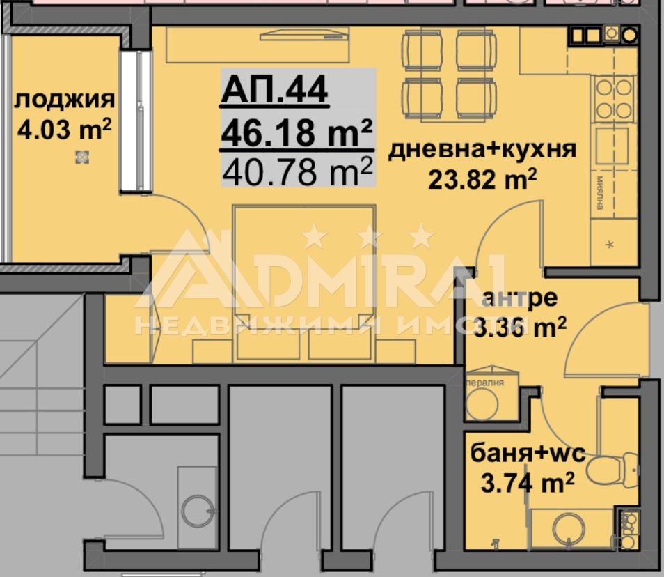Продава 1-СТАЕН, гр. Бургас, Славейков, снимка 2 - Апартаменти - 55671410