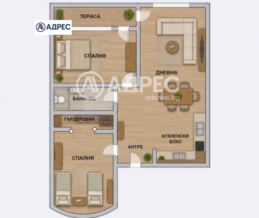 Продава 3-СТАЕН, гр. Варна, Лятно кино Тракия, снимка 4 - Апартаменти - 55216621