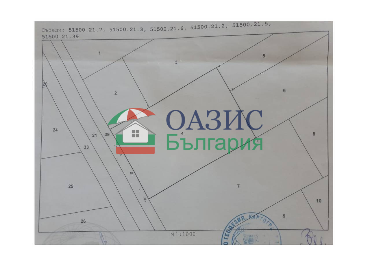 Продава ПАРЦЕЛ, с. Кошарица, област Бургас, снимка 2 - Парцели - 33206489