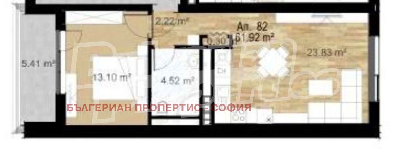 In vendita  1 camera da letto Sofia , Zona B-5 , 73 mq | 64117473 - Immagine [3]