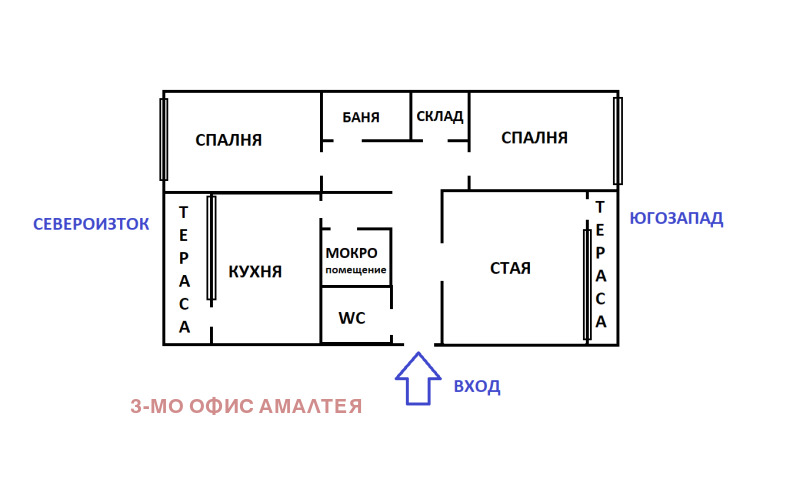 Продава 3-СТАЕН, гр. София, Люлин 2, снимка 7 - Апартаменти - 53562001