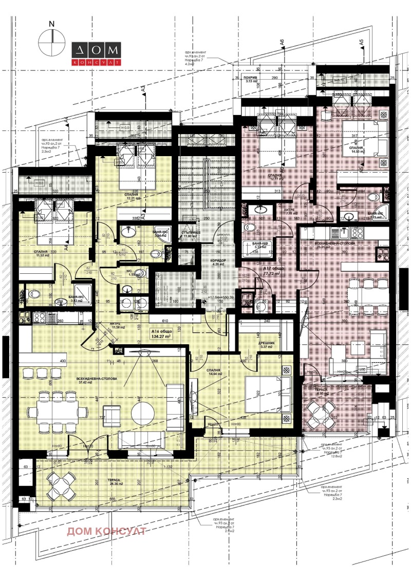 Продава 4-СТАЕН, гр. София, Център, снимка 3 - Aпартаменти - 49529318