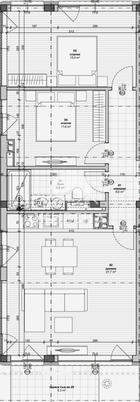 2 Schlafzimmer k.k. Sw.Sw. Konstantin i Elena, Warna 2