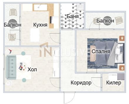 Продается  1 спальня София , Овча купел 1 , 67 кв.м | 75827616 - изображение [10]
