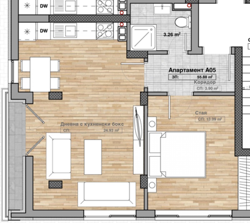 Продава 2-СТАЕН, гр. София, Манастирски ливади, снимка 2 - Апартаменти - 52482978