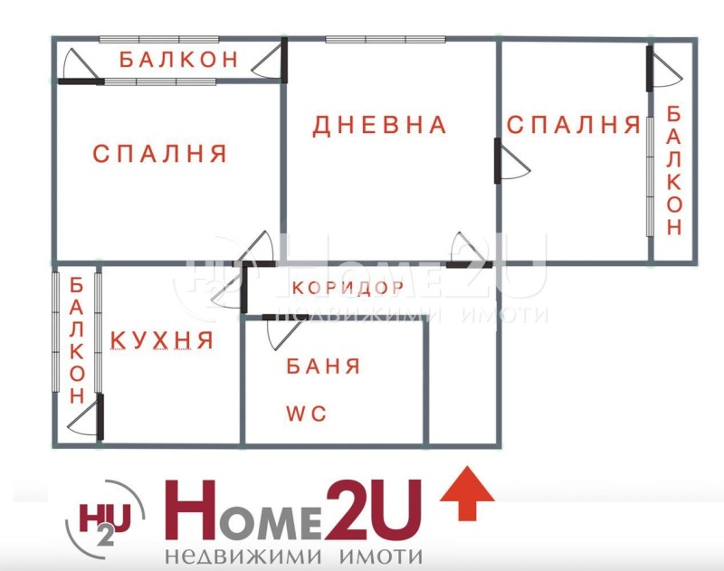 Продава 3-СТАЕН, гр. София, Хиподрума, снимка 9 - Aпартаменти - 48307307