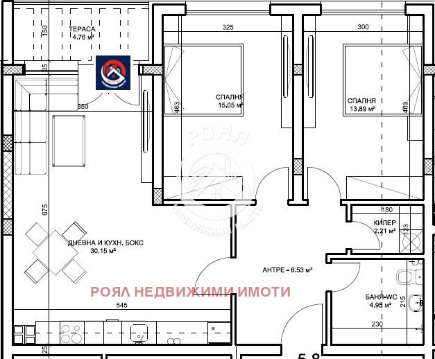 Продава 3-СТАЕН, гр. Пловдив, Христо Смирненски