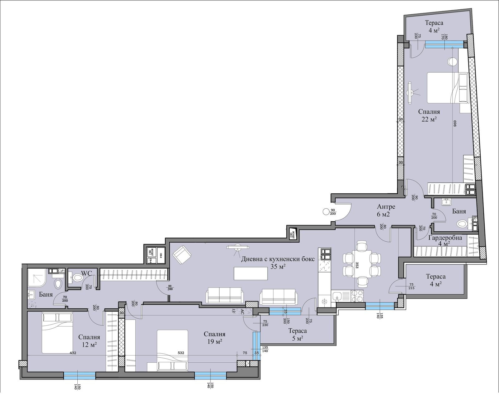 Продава МНОГОСТАЕН, гр. Пловдив, Център, снимка 2 - Апартаменти - 52132948