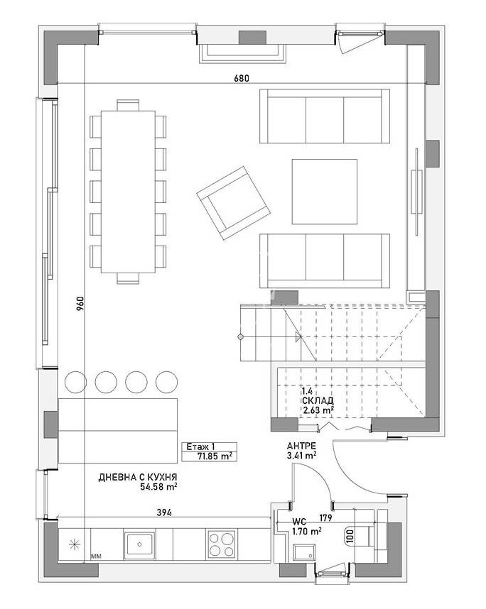 Продава КЪЩА, гр. София, с. Панчарево, снимка 6 - Къщи - 54014735