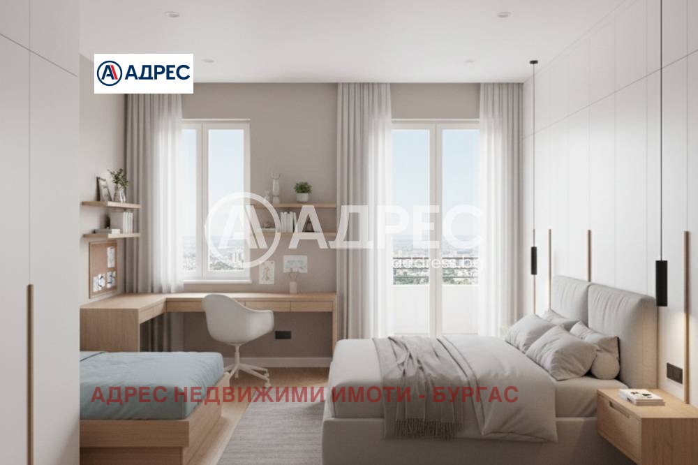 Продава 3-СТАЕН, гр. Бургас, Изгрев, снимка 5 - Апартаменти - 54029824