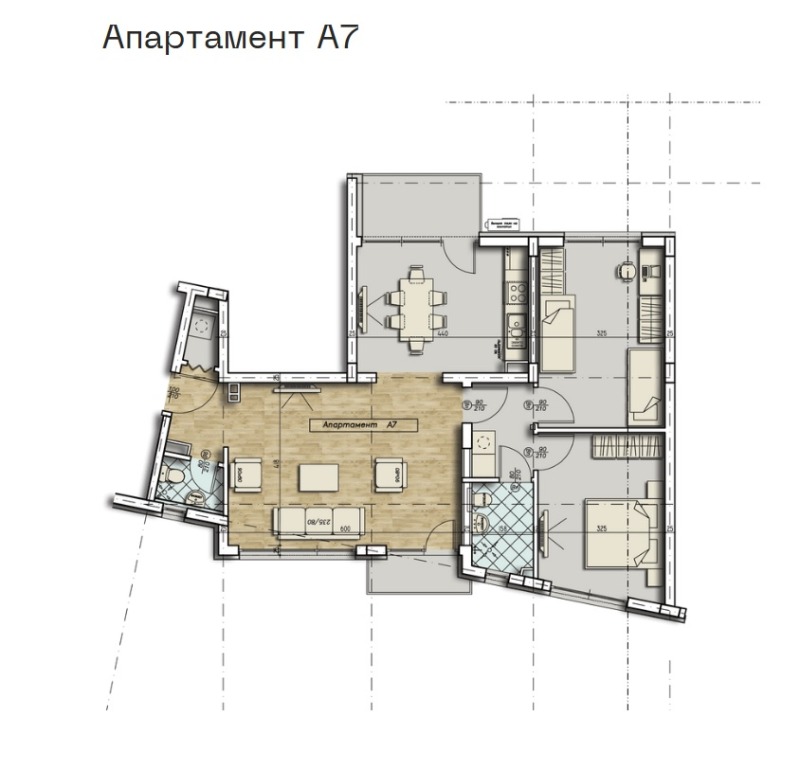 Na prodej  2 ložnice Sofia , Strelbište , 123 m2 | 84589061 - obraz [9]