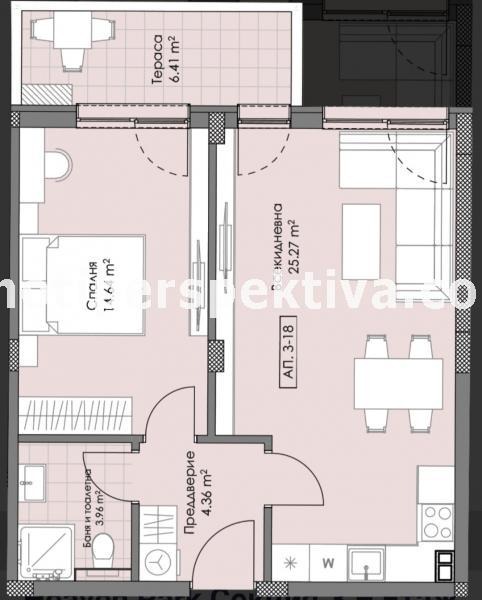 Zu verkaufen  1 Schlafzimmer Plowdiw , Kjutschuk Parisch , 73 qm | 34653894 - Bild [12]