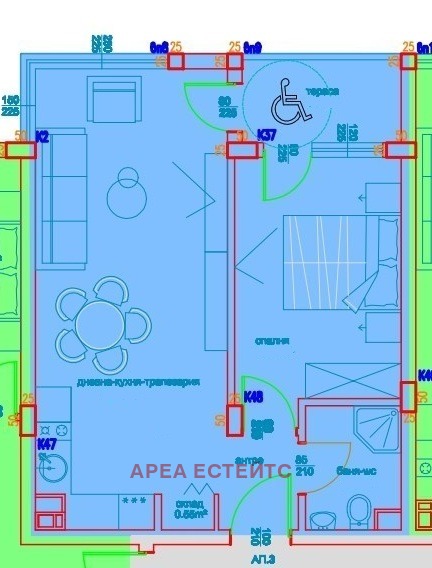 Продава 2-СТАЕН, град Бургас, Славейков • 119320 € / 233369.64 лв. • 68352369 1