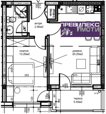 Продава 2-СТАЕН, гр. Пловдив, Южен