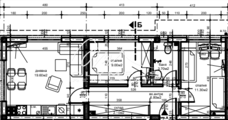 Продава  3-стаен град Пловдив , Христо Смирненски , 72 кв.м | 74228007 - изображение [2]