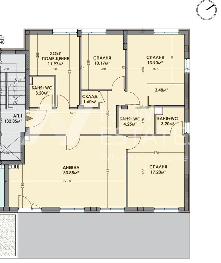 Продава 4-СТАЕН, гр. София, Карпузица, снимка 3 - Aпартаменти - 47775929