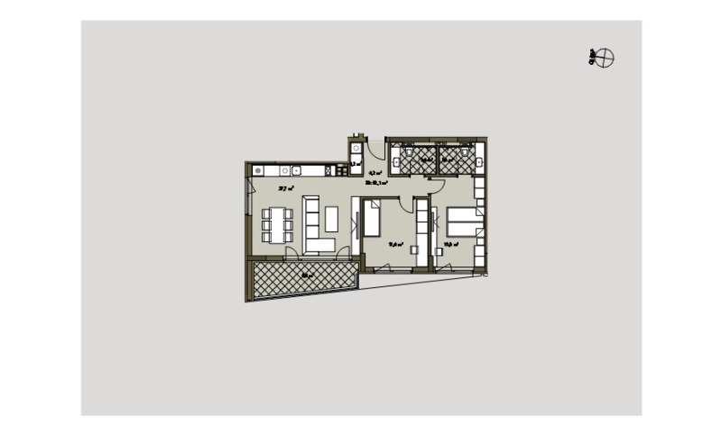 Продава 2-СТАЕН, гр. София, Овча купел, снимка 11 - Апартаменти - 53371964