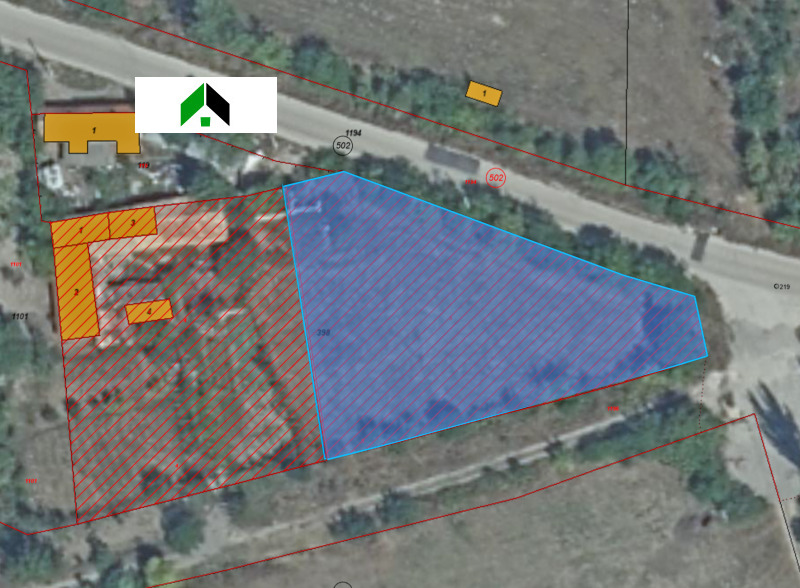 For Sale  Plot region Shumen , Kaspichan , 1503 sq.m | 22718482 - image [2]