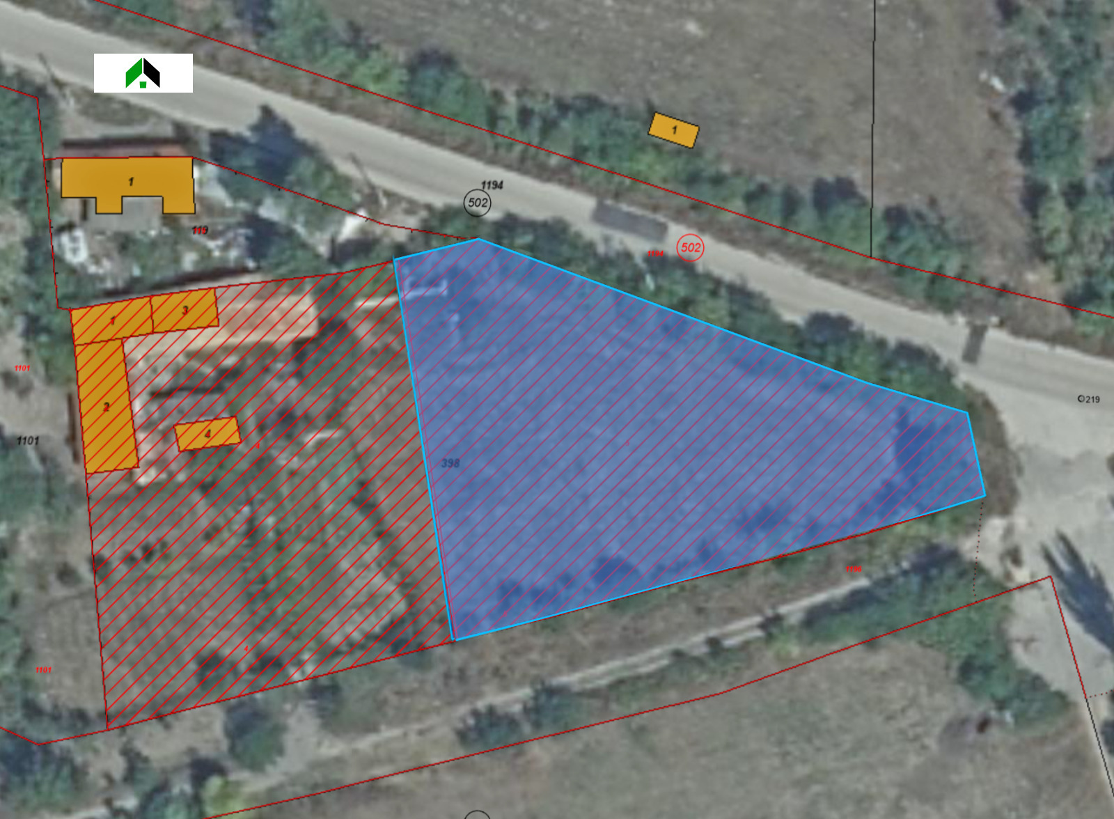 Продава ПАРЦЕЛ, гр. Каспичан, област Шумен, снимка 2 - Парцели - 53022361