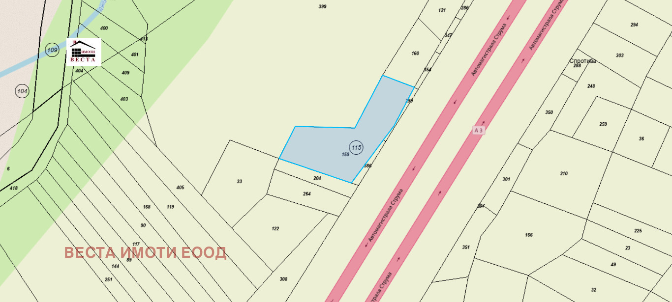 Продава ЗЕМЕДЕЛСКА ЗЕМЯ, с. Блажиево, област Кюстендил