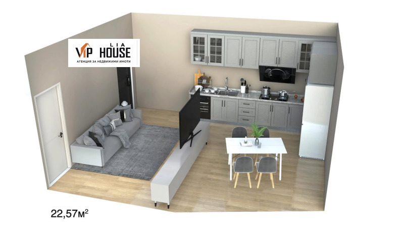 Продава 2-СТАЕН в град София, Манастирски ливади - 65 кв.м / 148 252 € » 289 955.71 лв., ЛИА ВИП ХАУС ООД